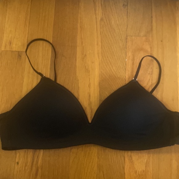 On Gossamer Next to Nothing Micro Wireless Black Bra, 34B, Style G7190 Nordstrom - Picture 6 of 11